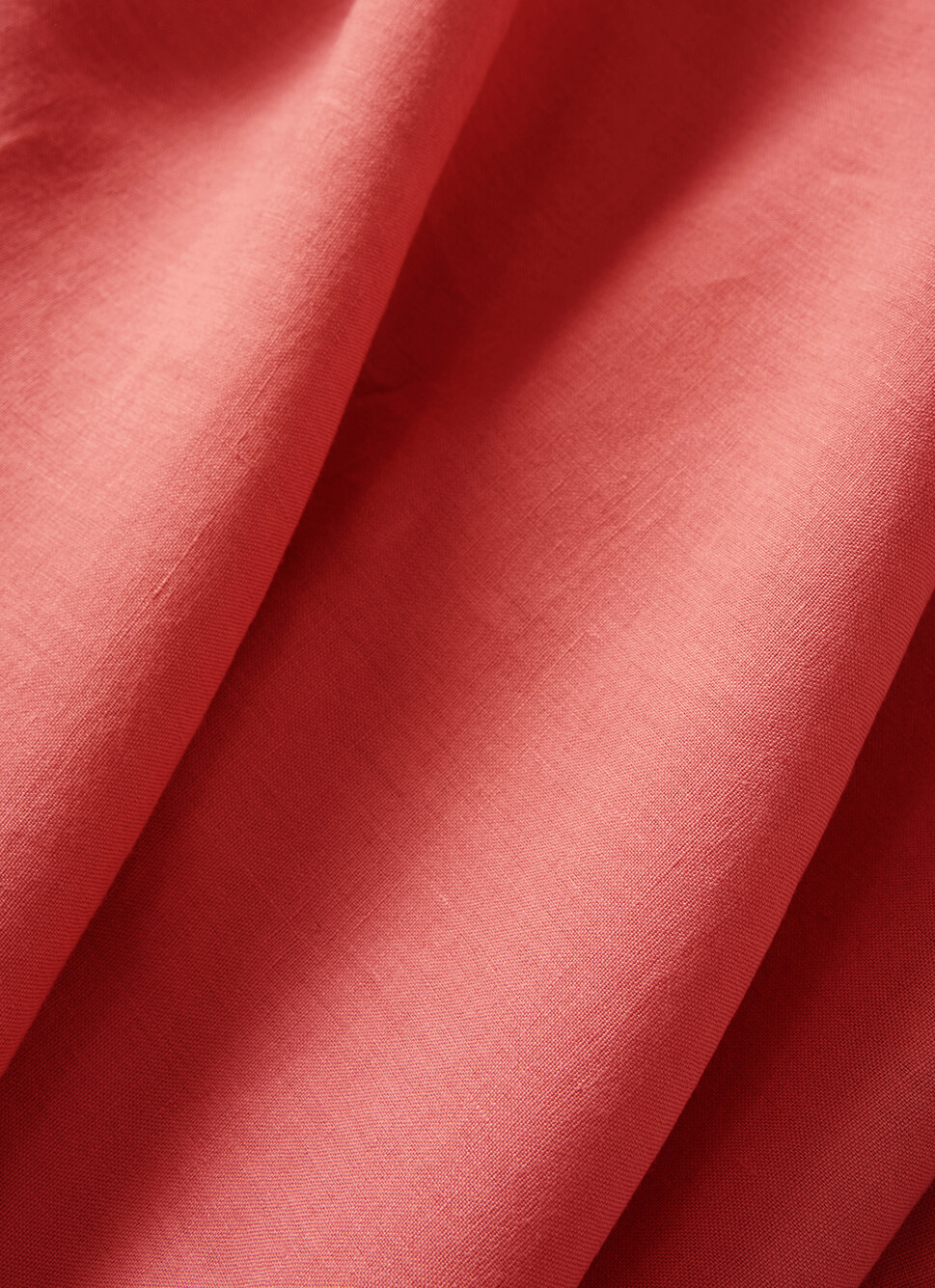 DRAP HOUSSE EN LIN LAVÉ UNI 165GR MARSALA