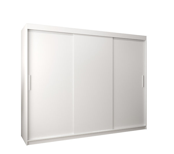 Armoire TOKYO à portes coulissantes H. 200 x L. 250 x P. 62, 3 portes