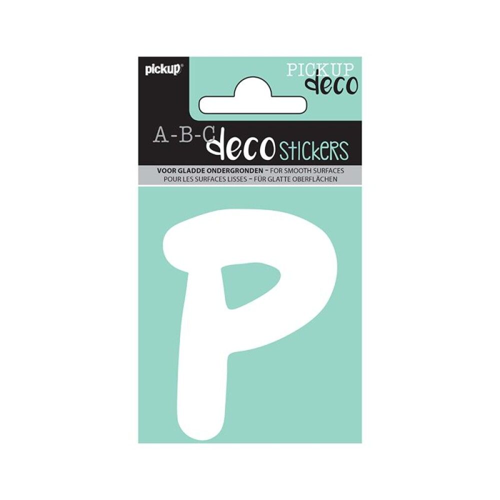 SKILT PICKUP ABC DECO EMMA 70 MM P HVIT