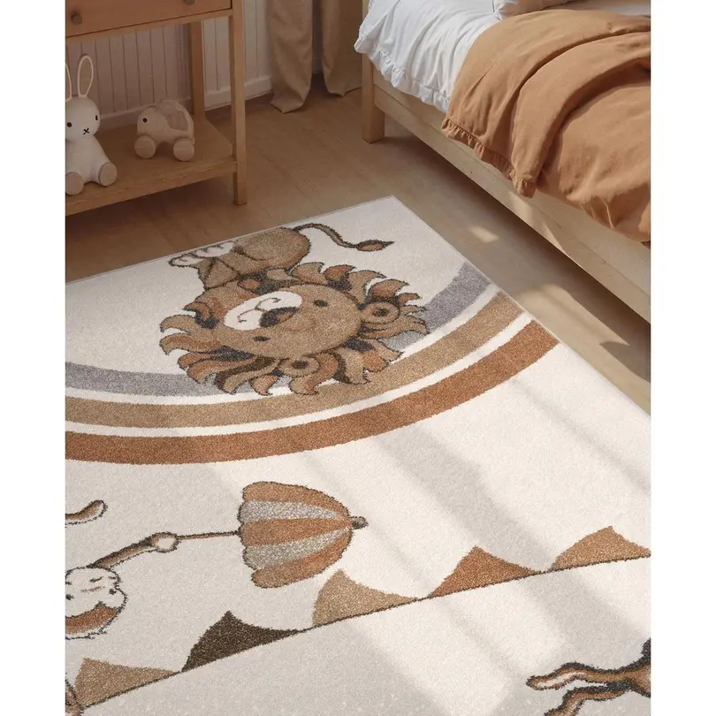 Kurzflorteppich Roar like a Lion Rainbow Party