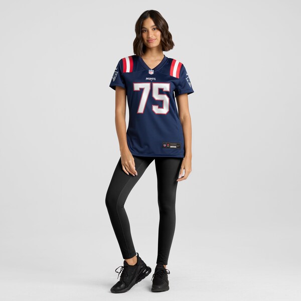Demontrey Jacobs New England Patriots Nike Women's  Game Jersey -  Navy
