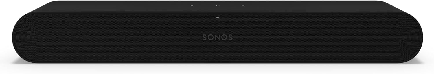 Sonos Ray - Compact Soundbar for TV and Music - Black