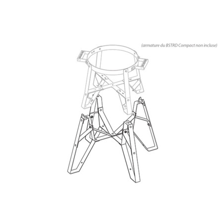 Support High Level pour barbecue kamado Compact - BSTRD
