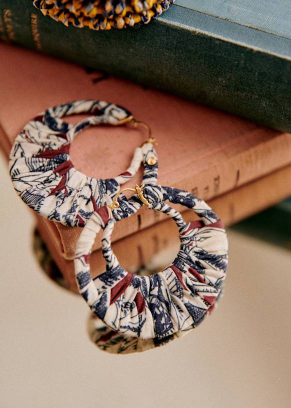 Amany Hoop Earrings - Sézane x Inoui Editions