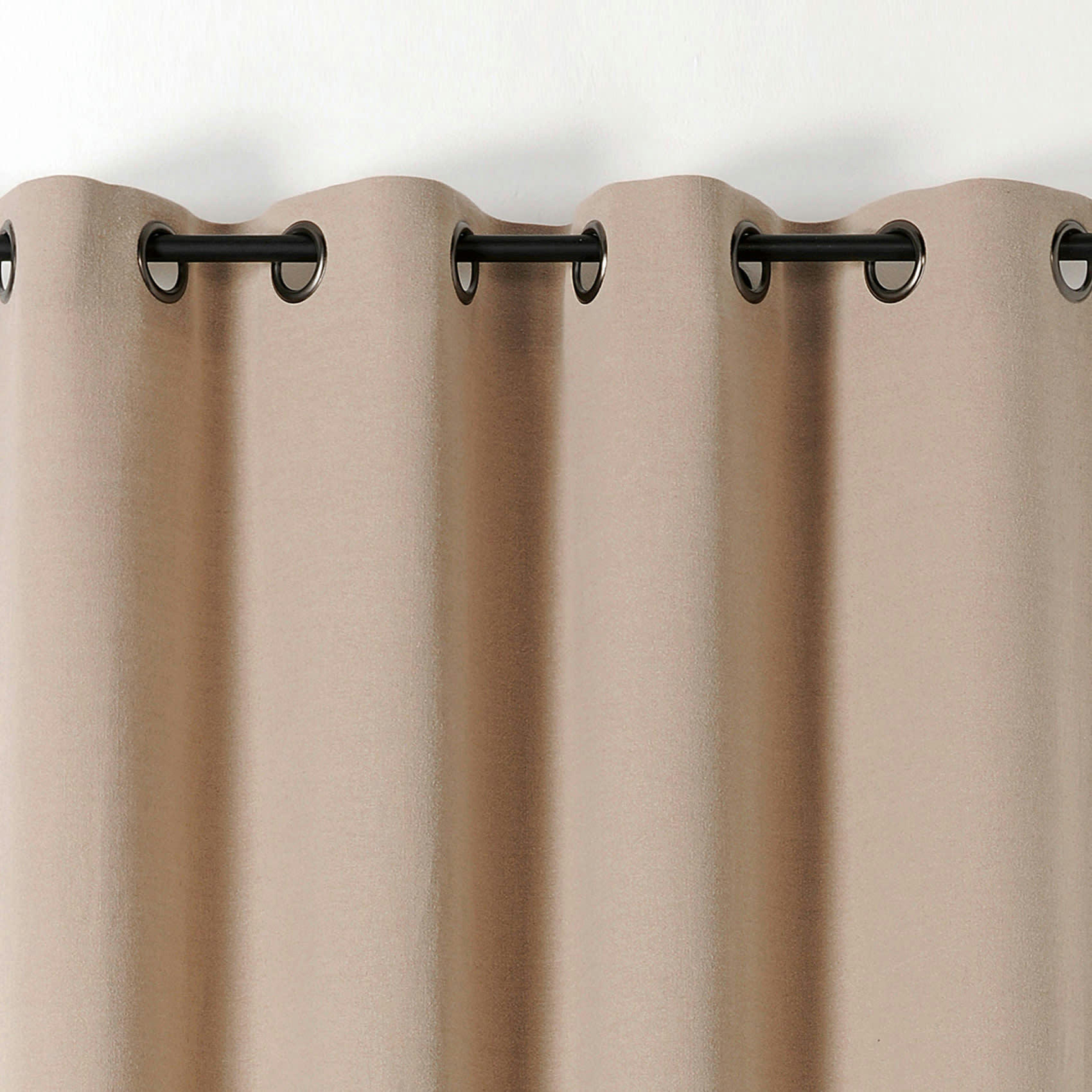 - Rideau en 100% lin libeccio beige 135x255 cm