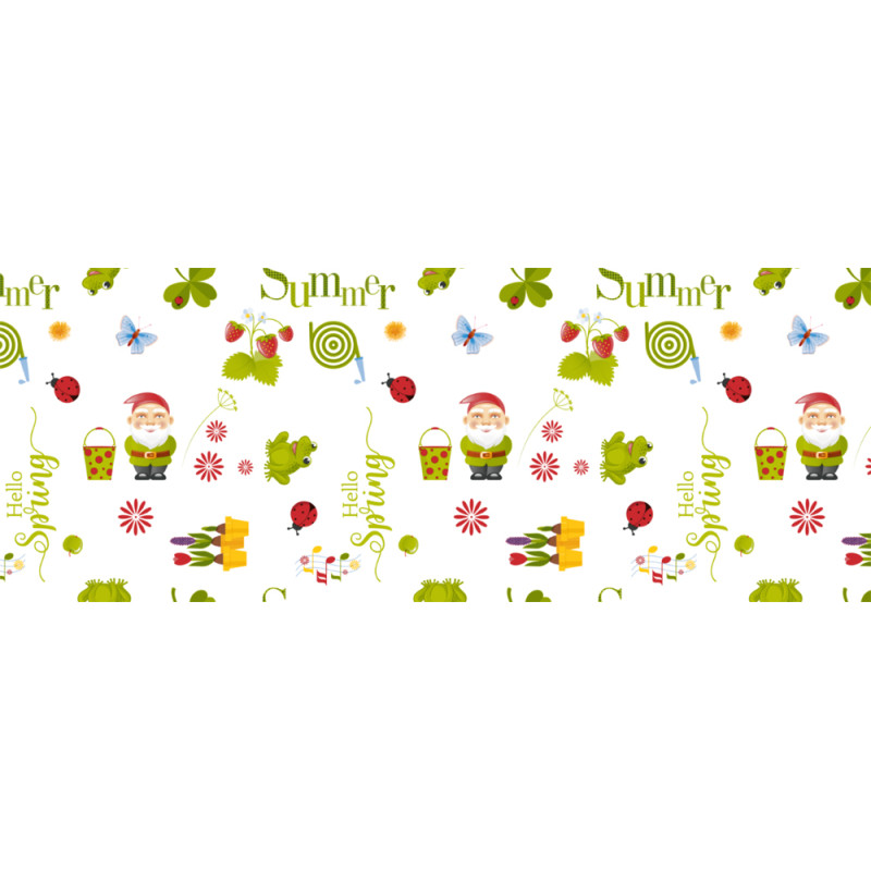 Nappe en PVC non tissé Summer Herbs 140 cm au mètre