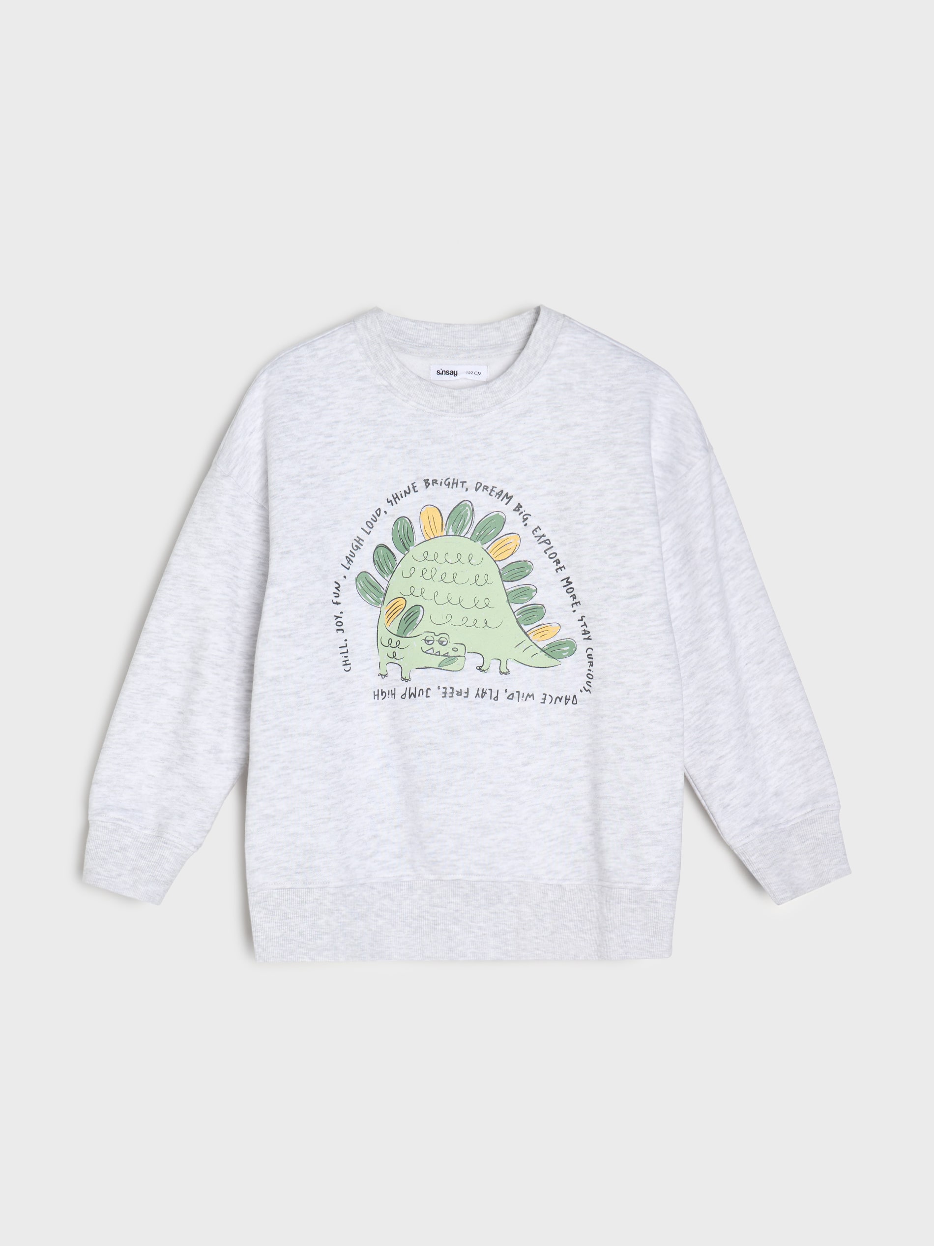 Bluza crewneck z nadrukiem