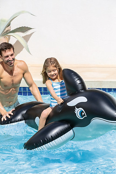 Grande baleine à chevaucher - Intex