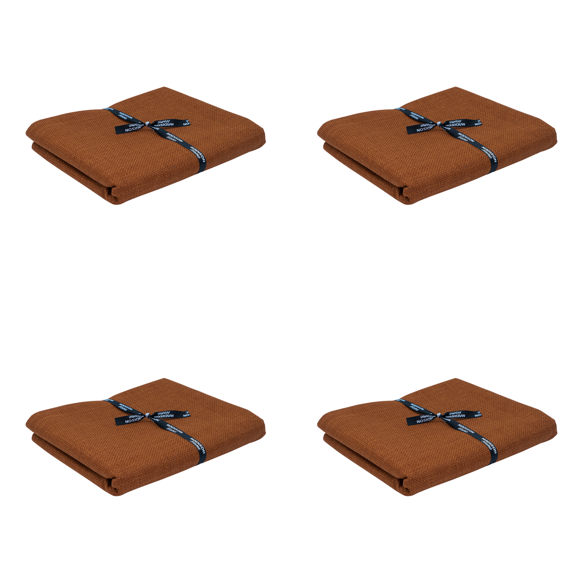 Madison tafelkleed Madison Home - rood - 250x140xcm - set van 4