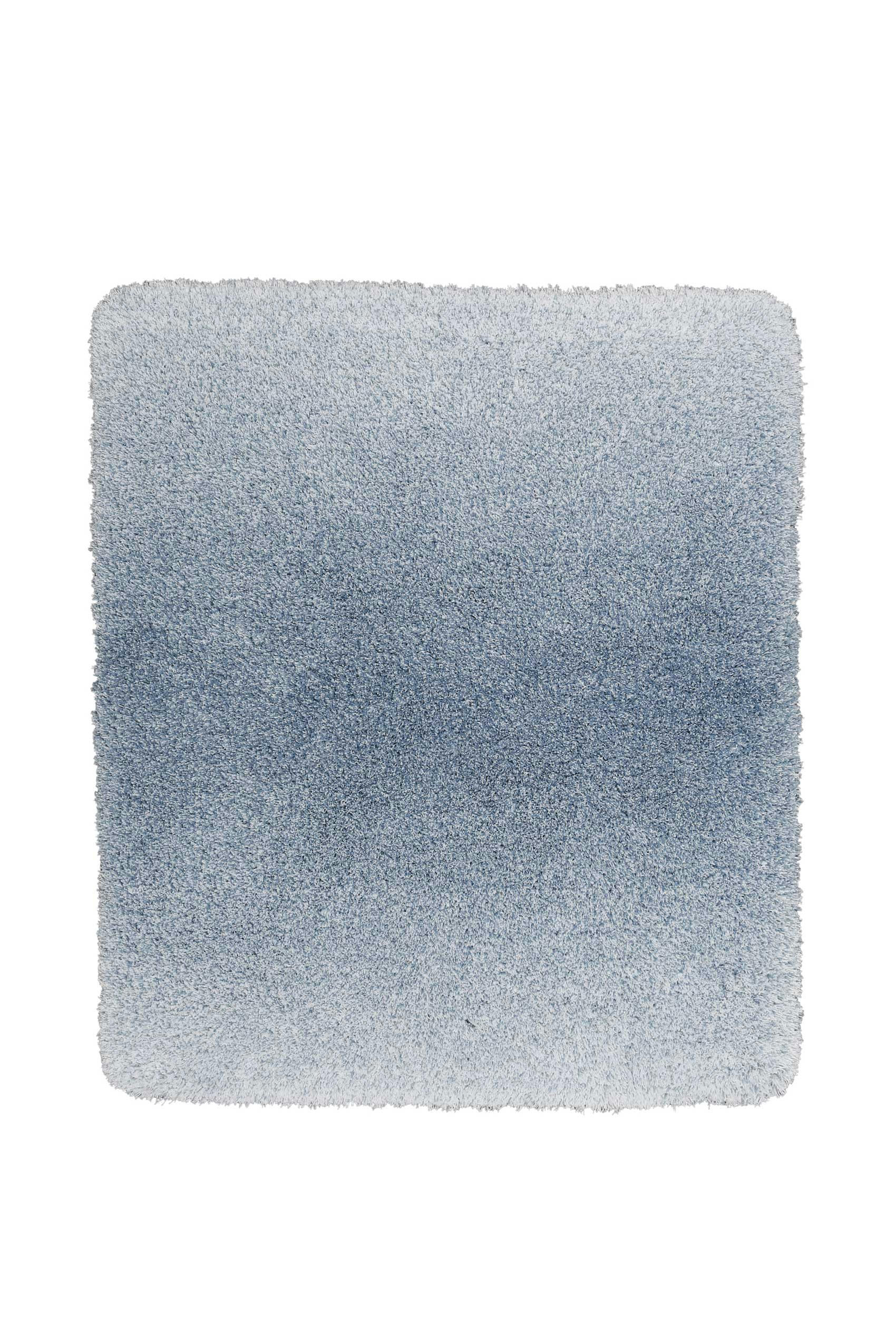 LUUK - Tapis de bain doux dégradé bleu 55x65
