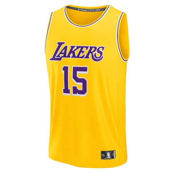 Austin Reaves Los Angeles Lakers  Fast Break Replica Jersey - Gold - Icon Edition
