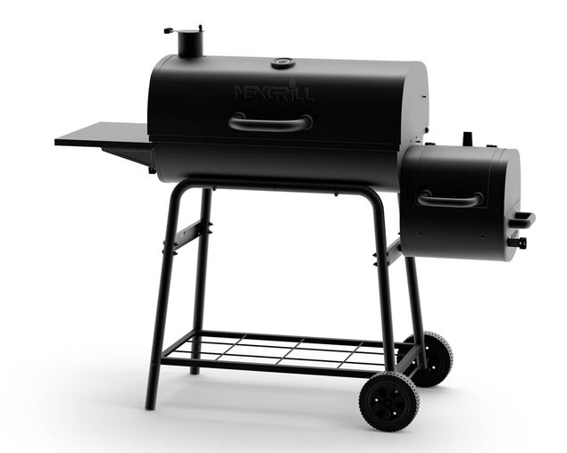 Nexgrill Barrel Grill and Offset Smoker