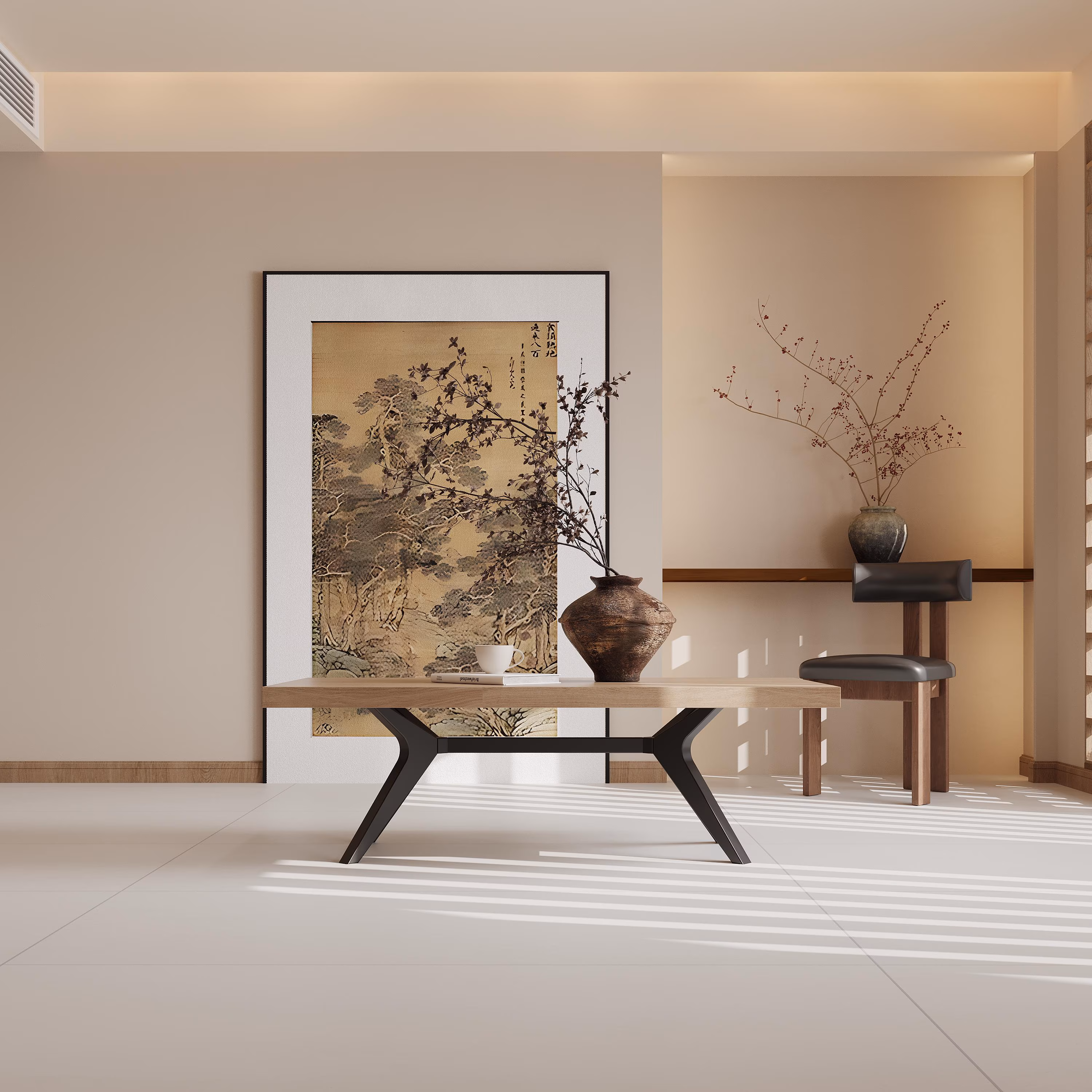 Modern Spider Steel Coffee Table Base: Heavy Duty Metal Legs