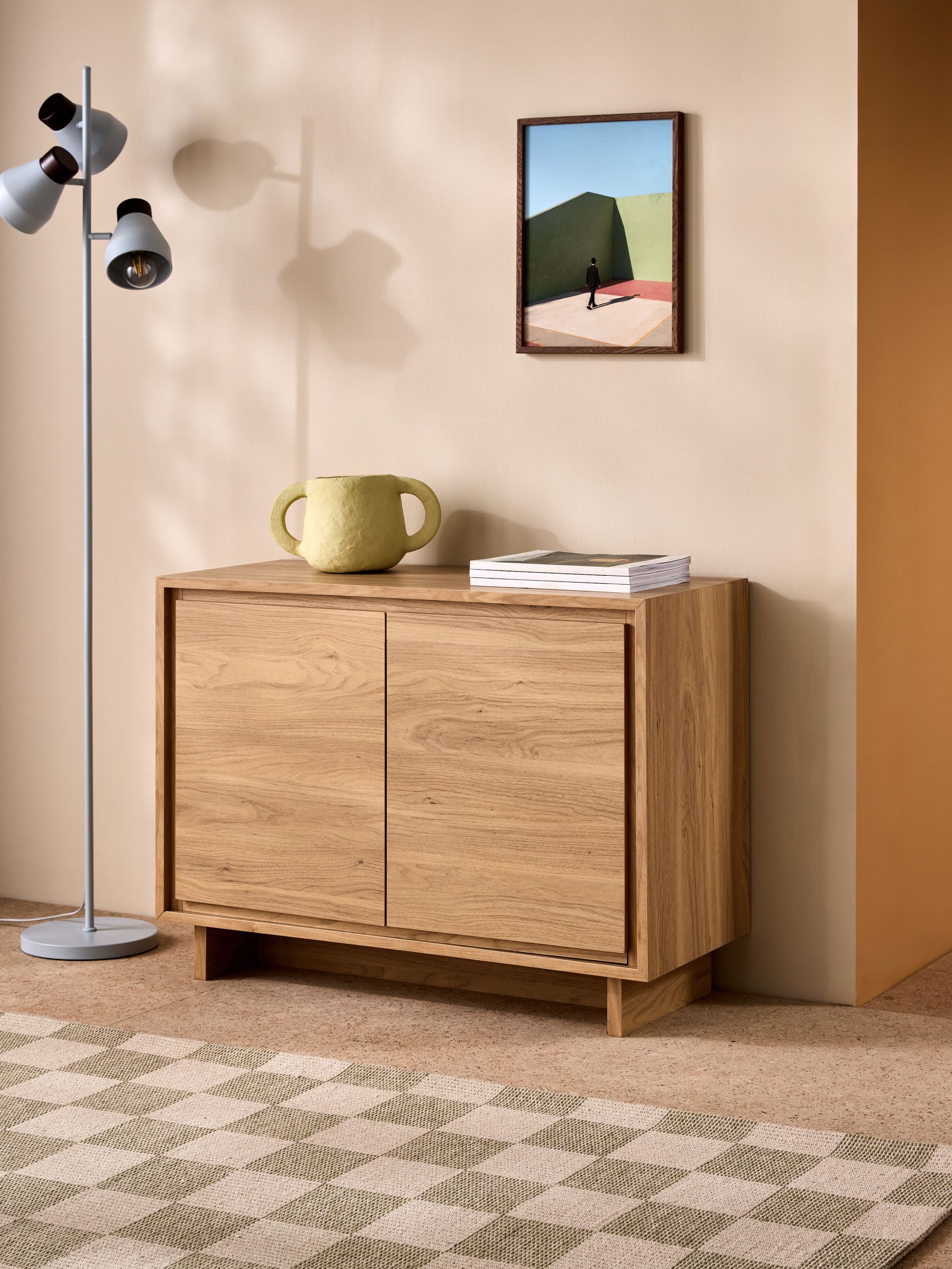 Kaci Small Sideboard in Oak Effect