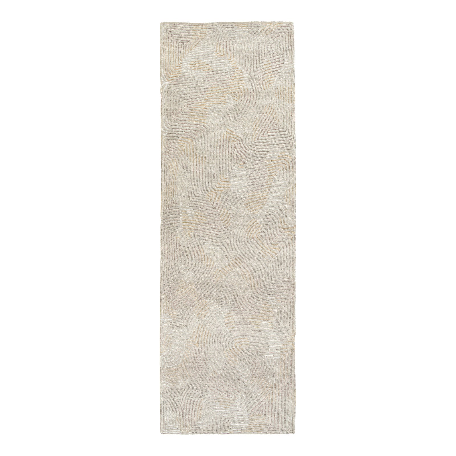 Louis De Poortere vloerkleed Shell Beige - beige - 80x250cm