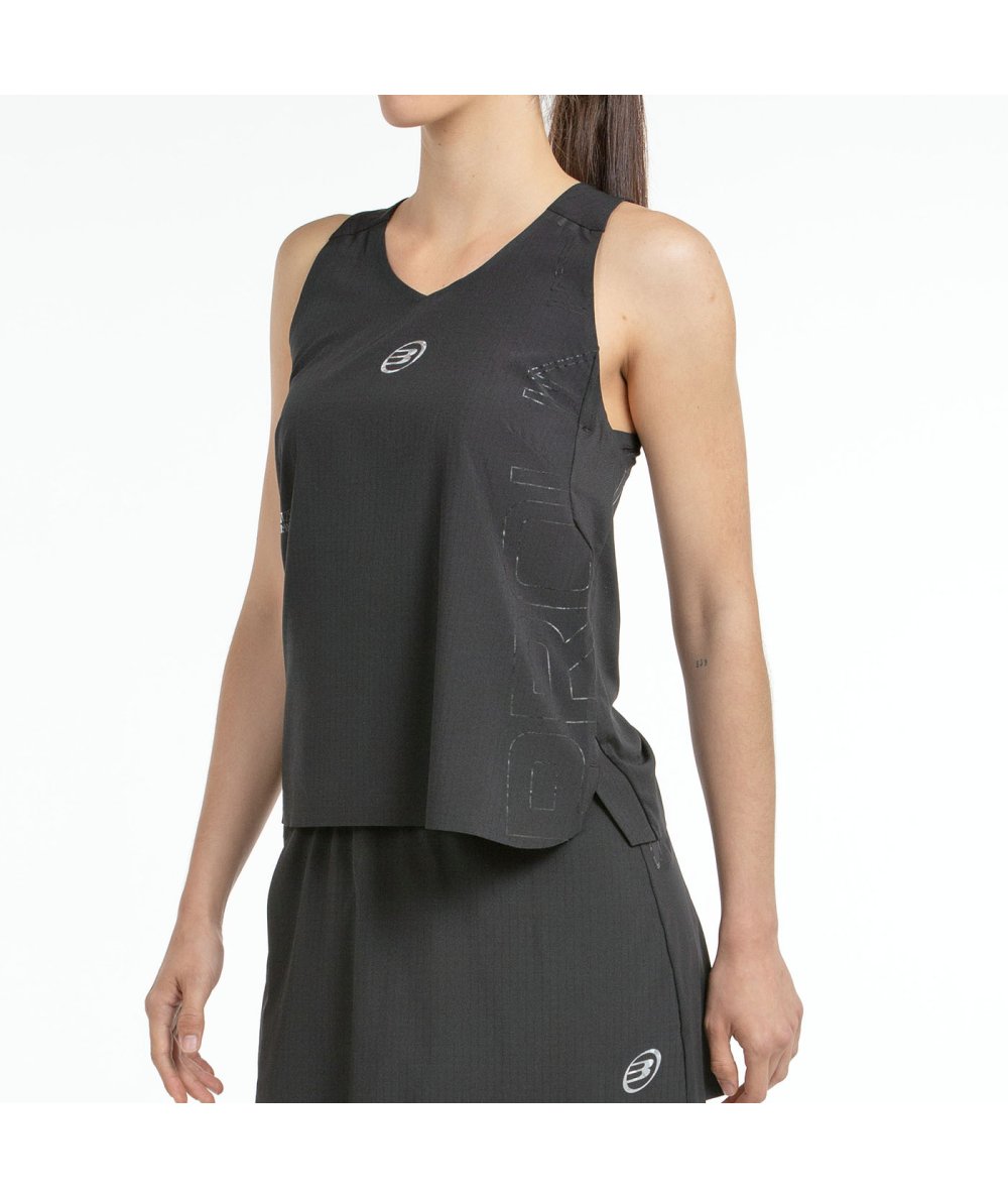 CAMISETA BULLPADEL LLEVA NEGRO