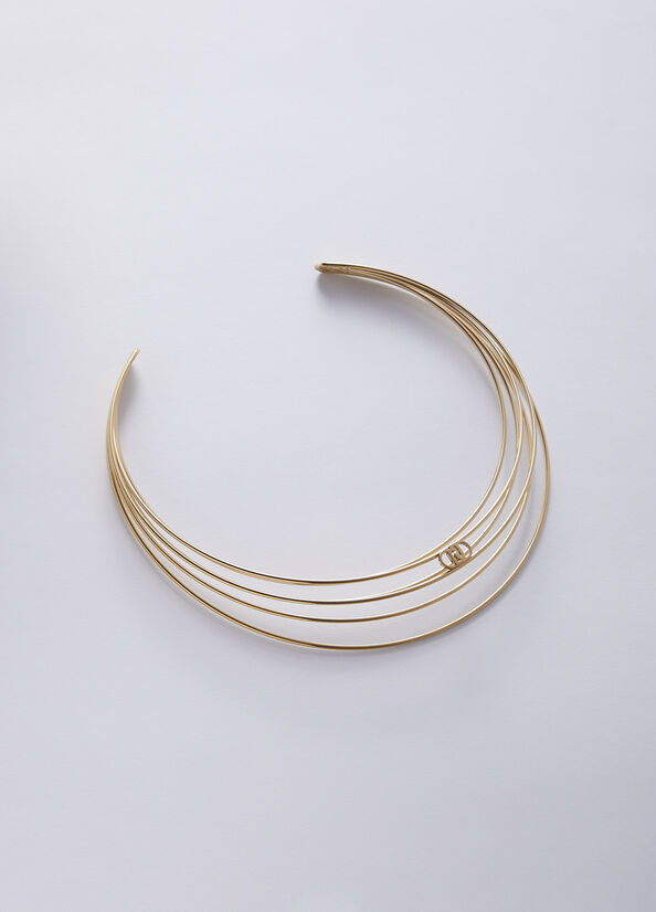 Collana rigida multifilo