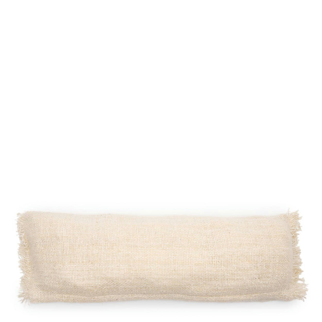 OH MY GEE - Coussin en coton crème 35x100