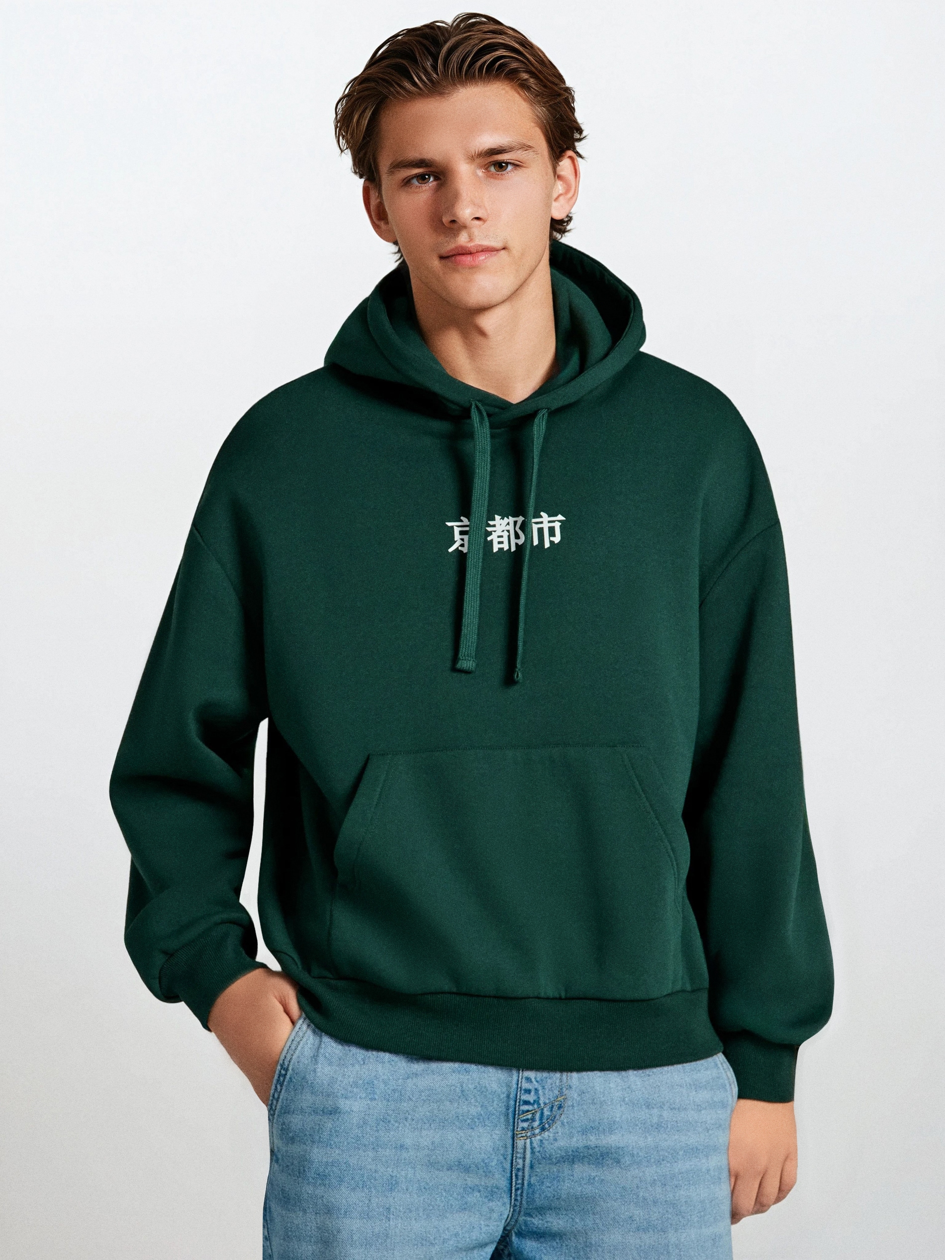 Bluza z nadrukiem na plecach