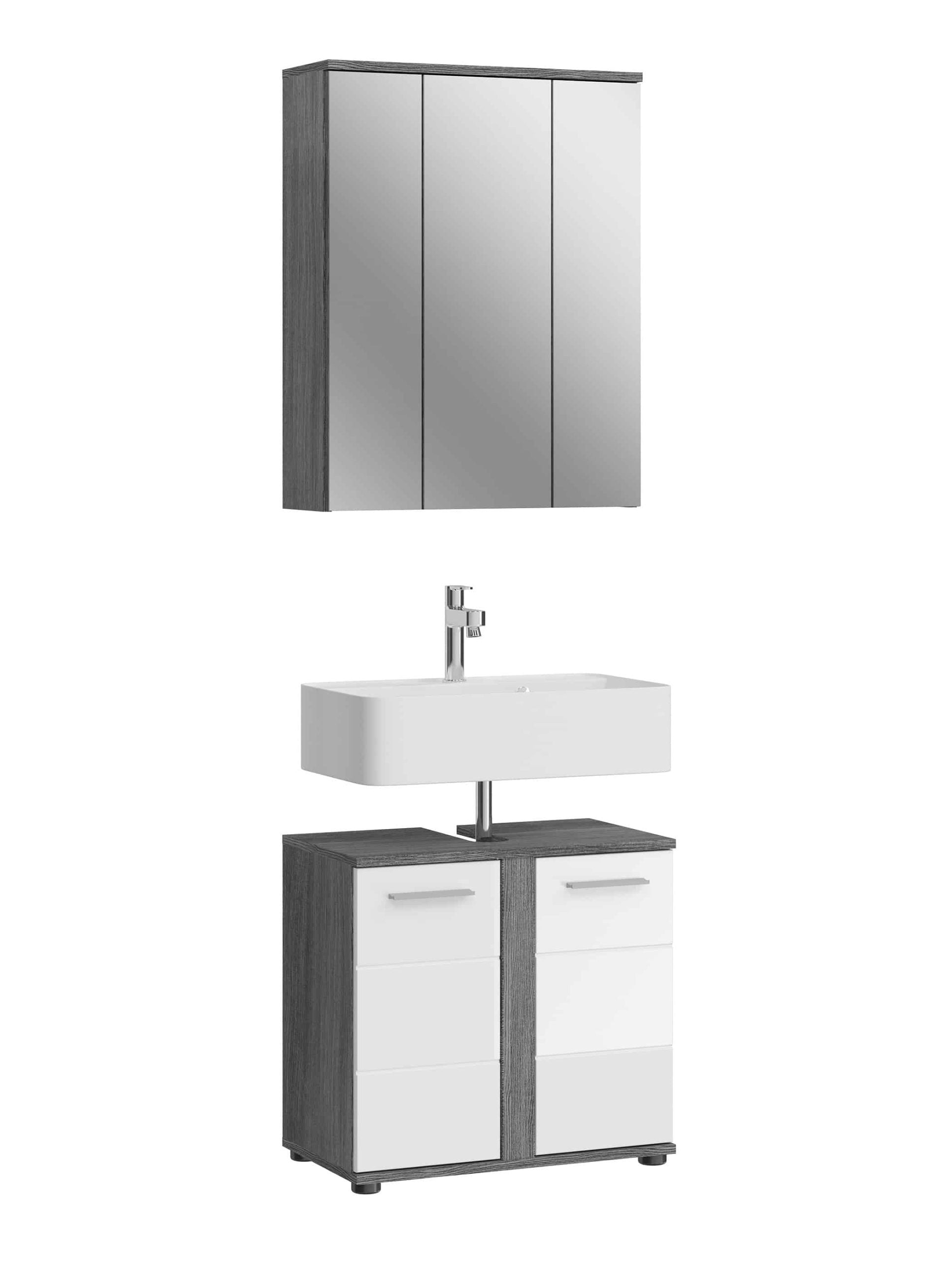 Furnilux Badkamercombinatie Blake - 64cm x 191cm x 34cm