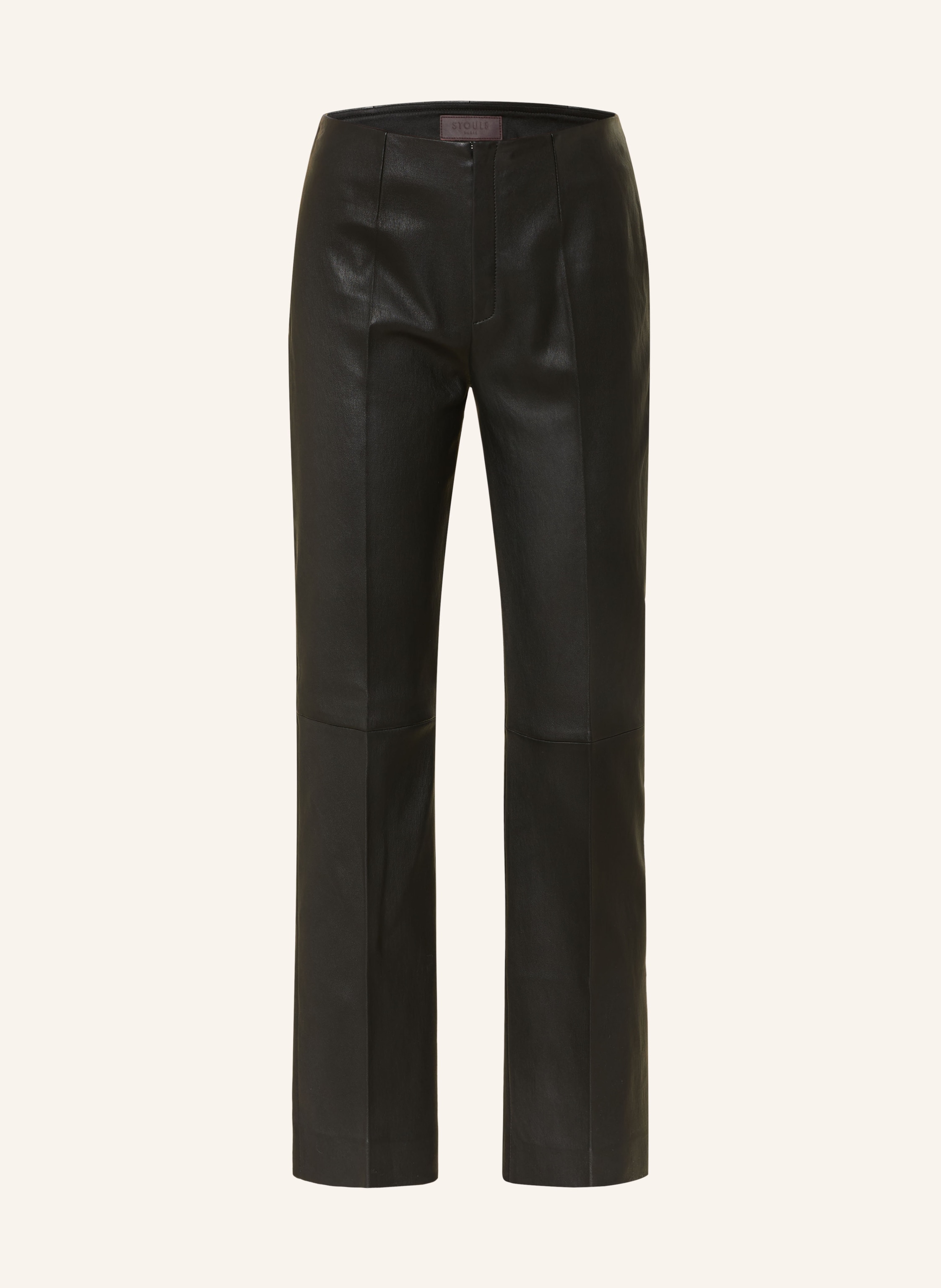 STOULS 7/8-Hose GEORGETTE aus Leder