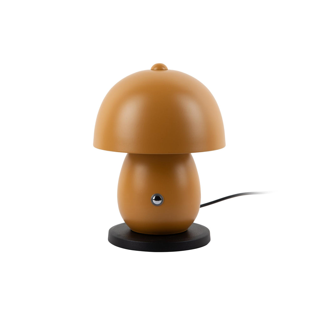 Leitmotiv tafellamp Mono LED - geel - 14x14x18cm - Paddenstoellamp
