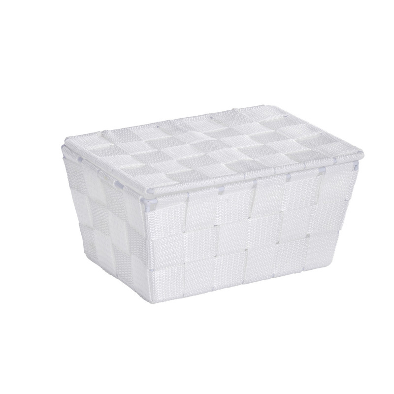 Box de rangement avec couvercle Adria blanc WENKO