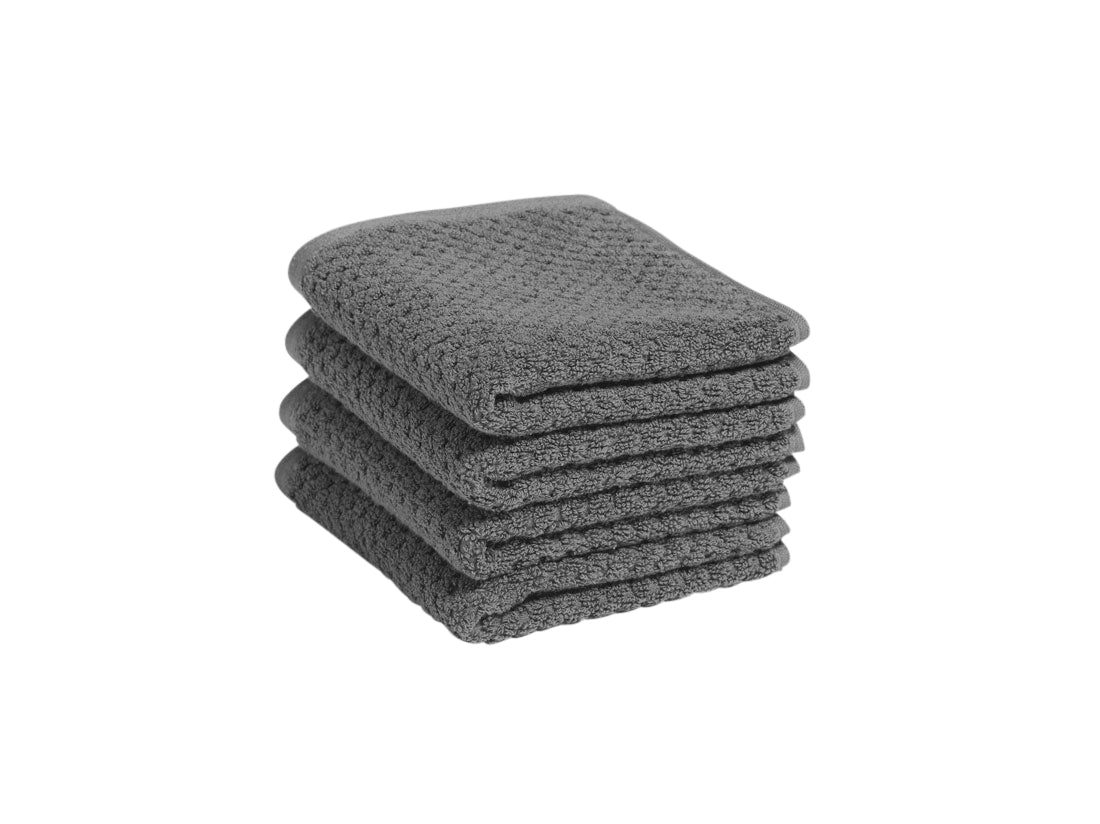Yumeko gastendoekjes Dots - dark grey - 30x50 - 4 st