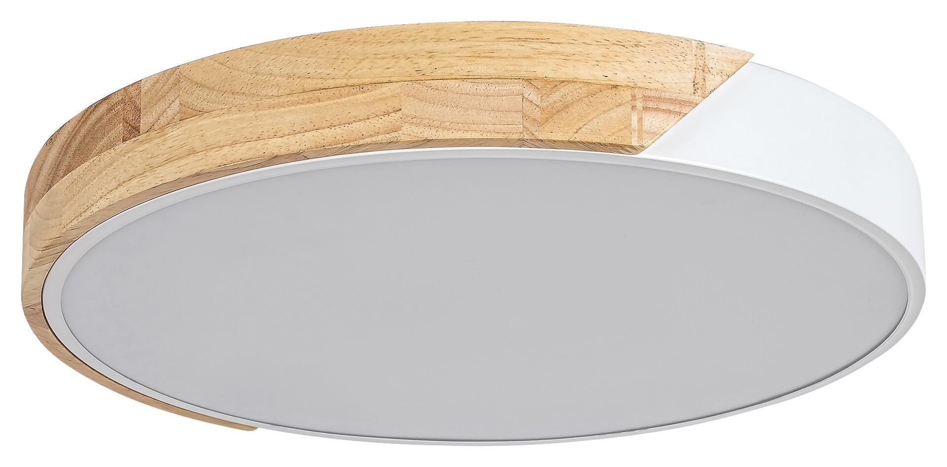 Plafon Mapleokrągły biały matowy LED 1x24W 41,5cm 1760lm IP20 Rabalux
