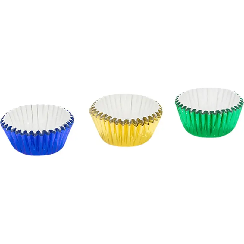 Papierförmchen 75er-Set Pralinenförmchen