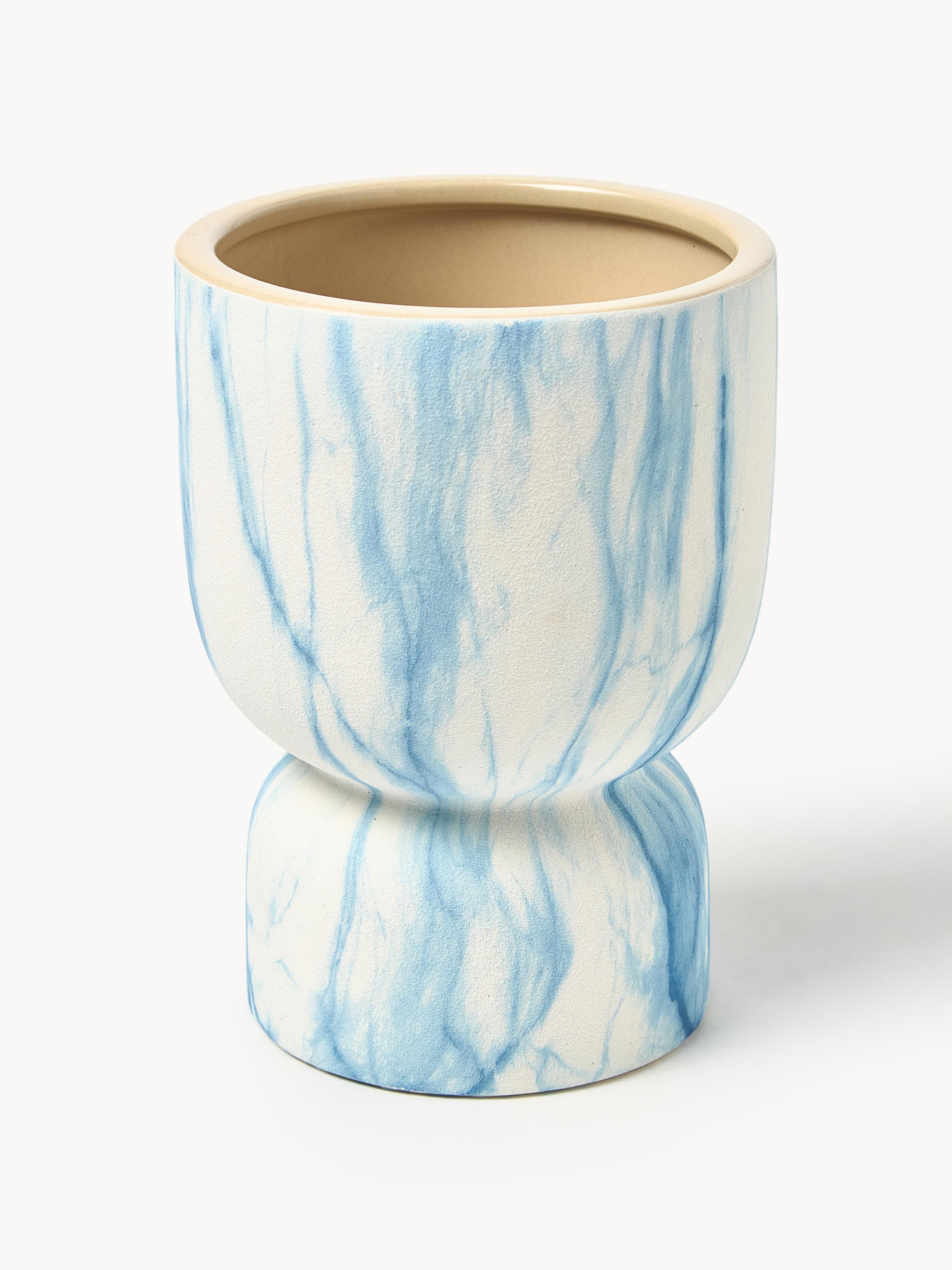 übertopf Kiko in Marmor-Optik, H 20 cm