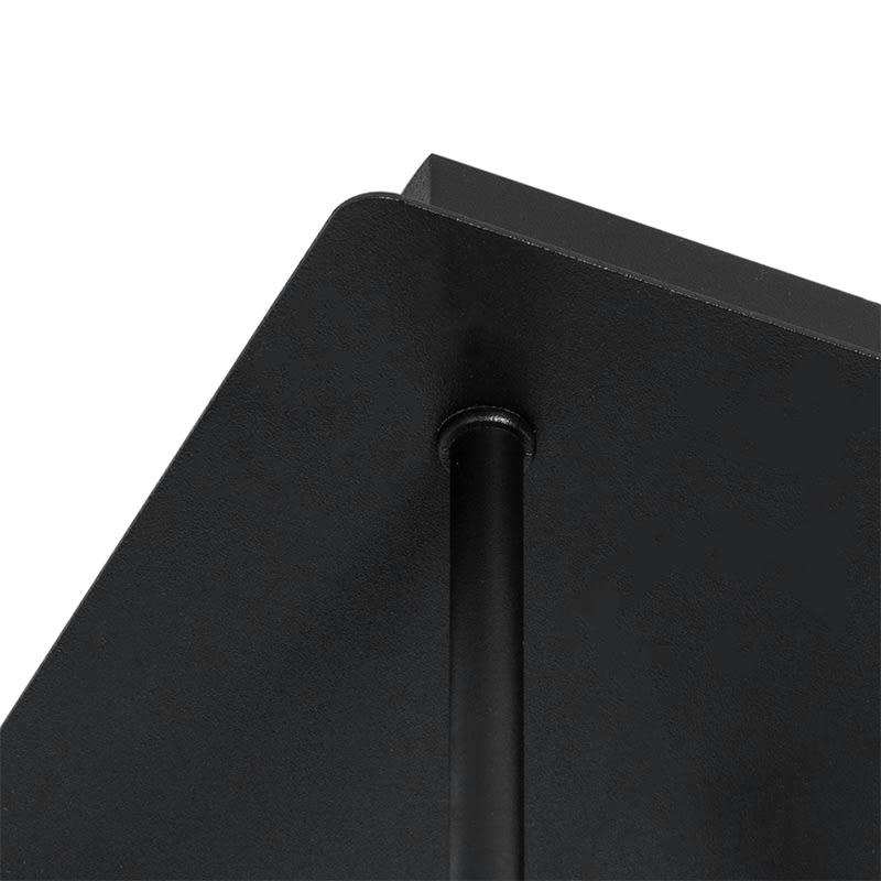 ATHENS - Plafonnier en verre noir