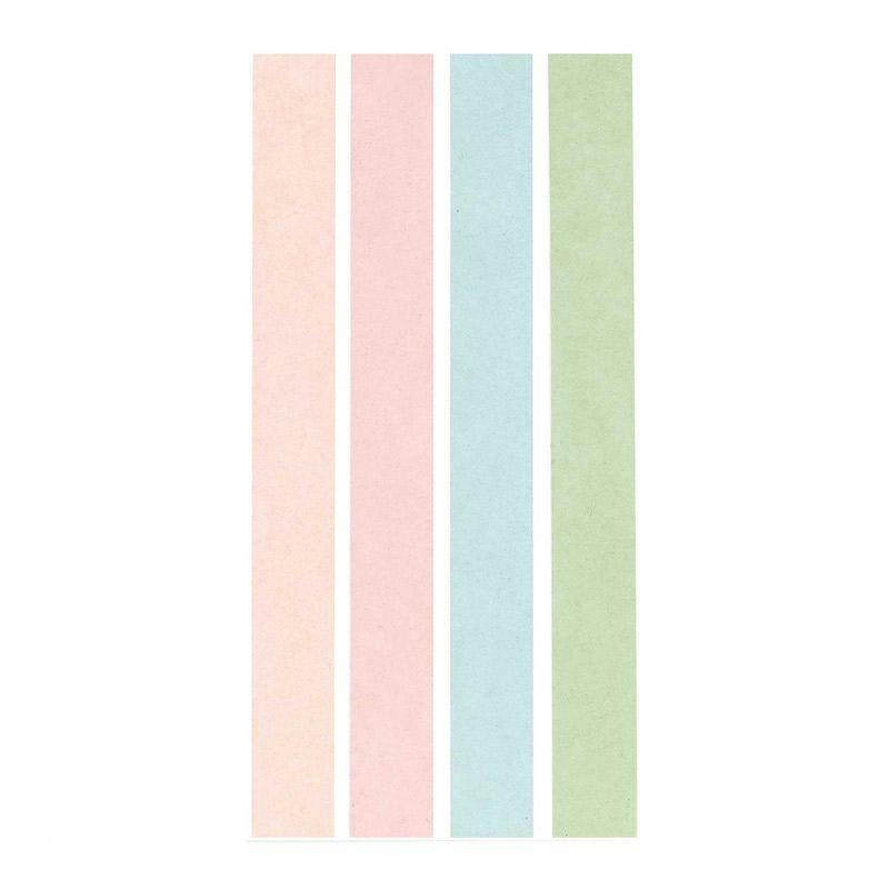 PASTEL - Masking tape pailleté pastel - Lot de 4