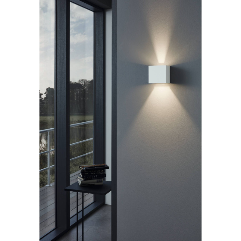Applique extérieure LED Calpino blanche 2 x 3,3 W EGLO