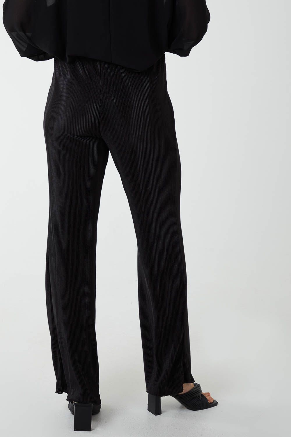 Blue Vanilla Pleat Trousers