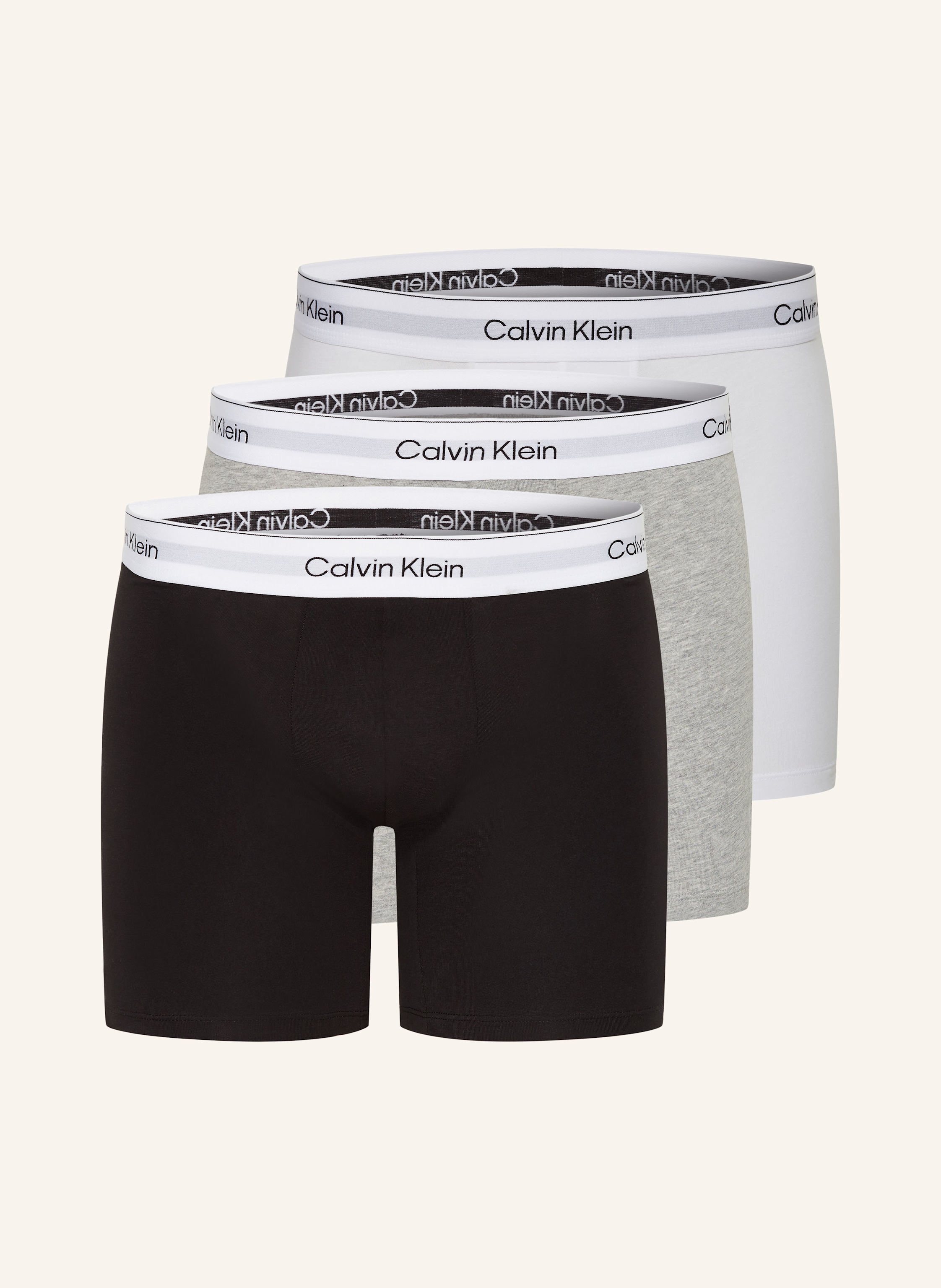 Calvin Klein 3er-Pack Boxershorts ICON COTTON STRETCH