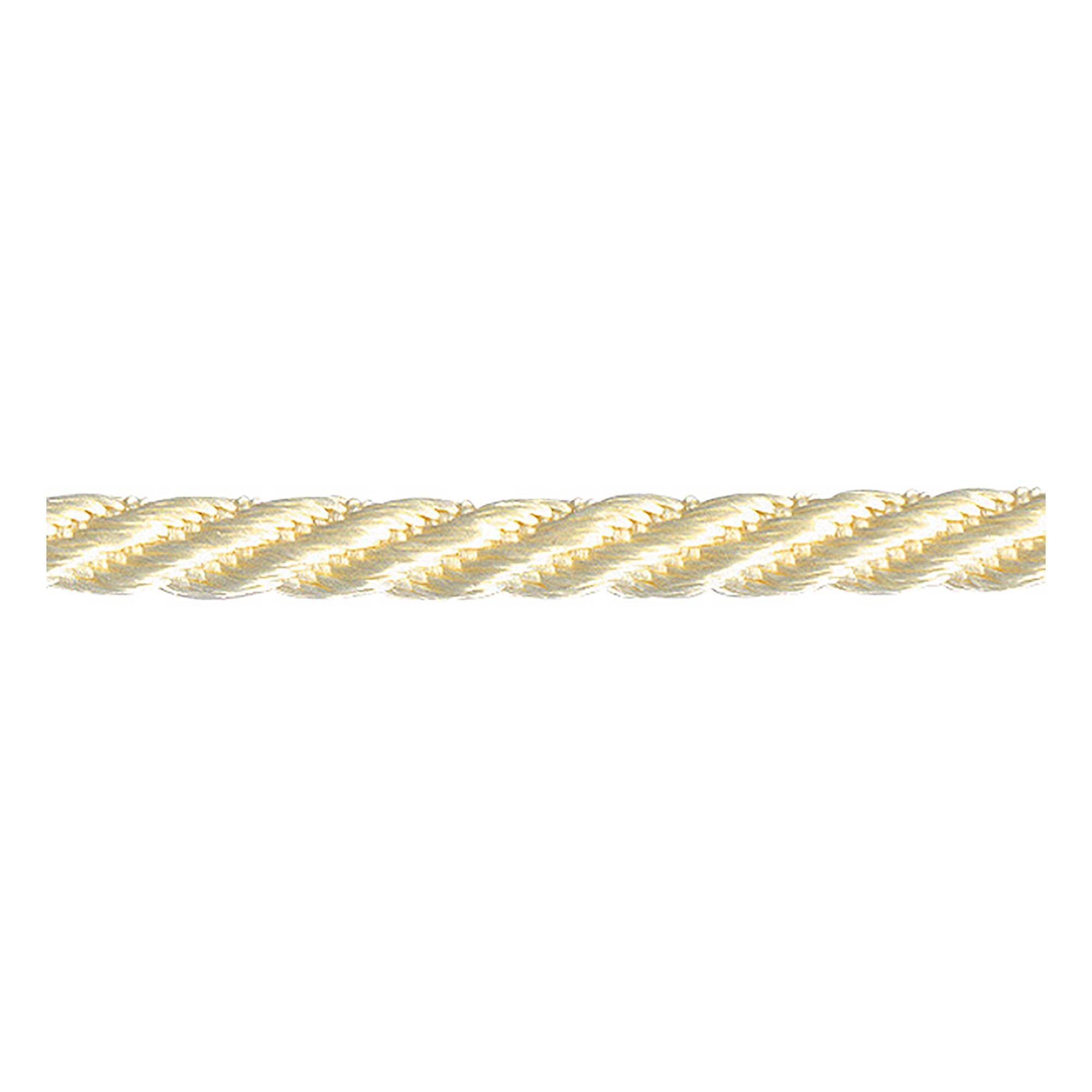 Berisfords Cream Barley Twist Rope by the Metre