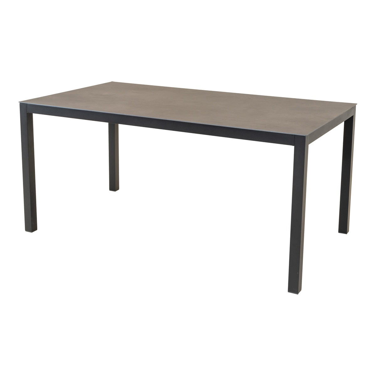 Lesli Living tuintafel Lagos - grijs - 160x90cm