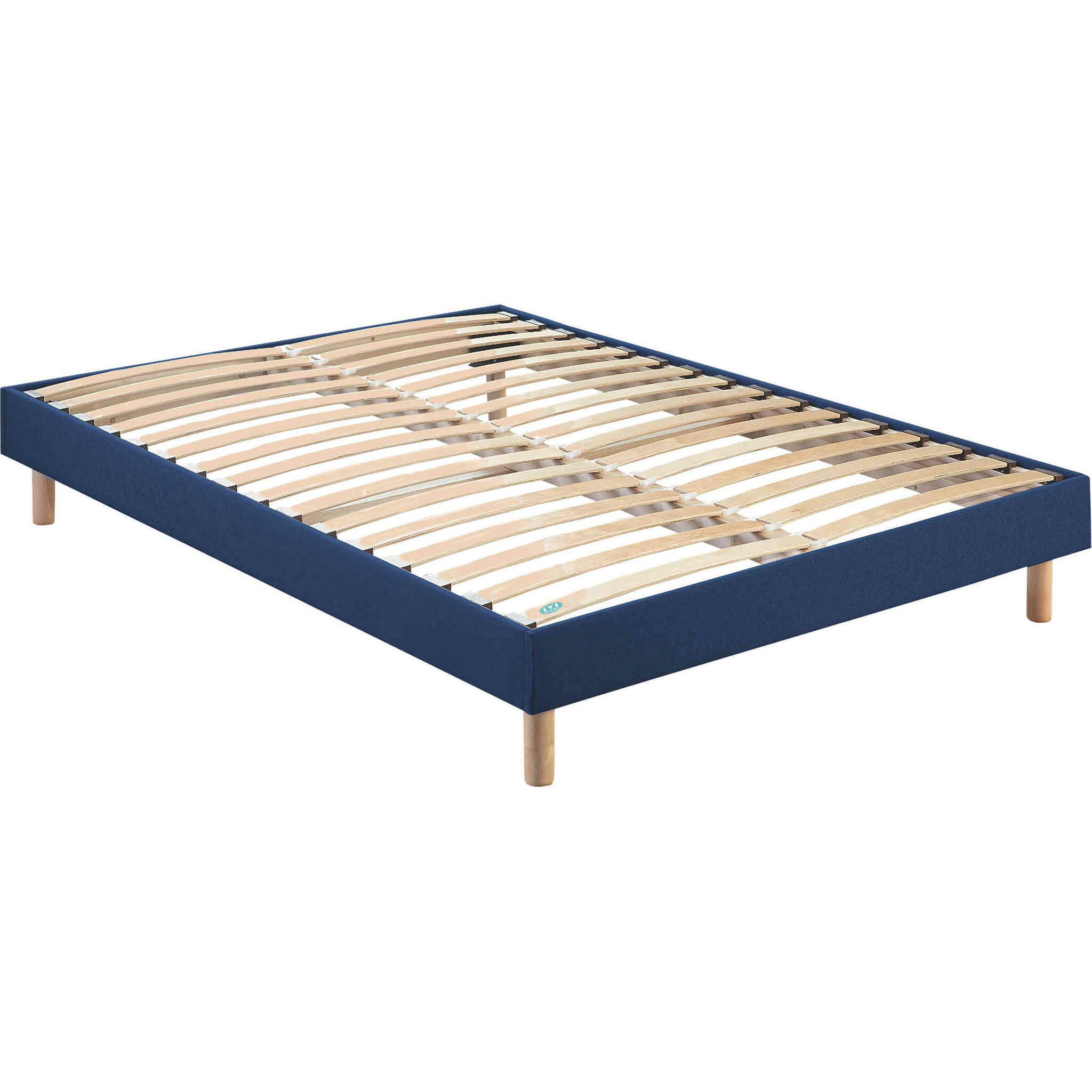 - Sommier Démontable Merinos Self Kit Bleu Jean 140x200