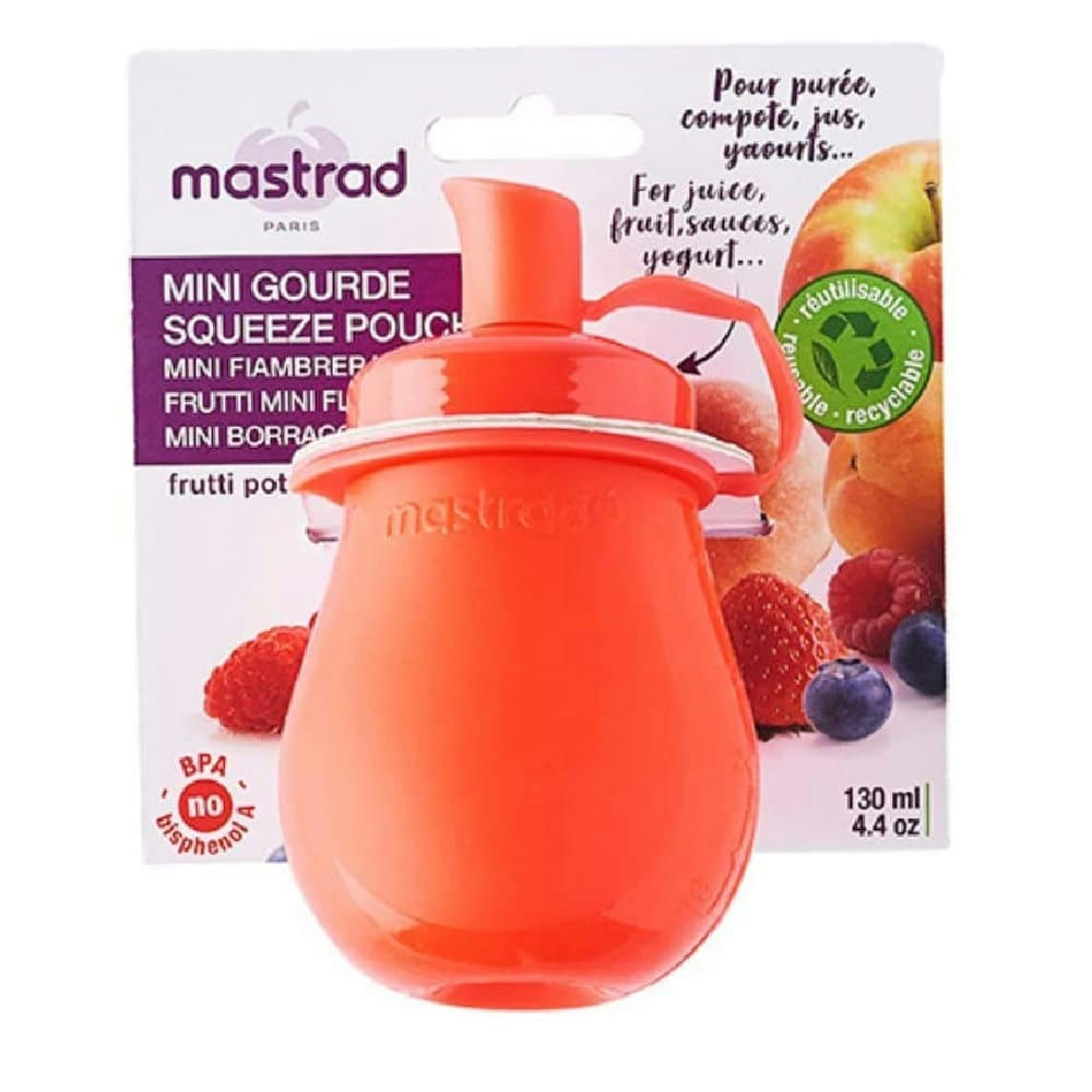 - Mini gourde frutti pot en silicone rouge