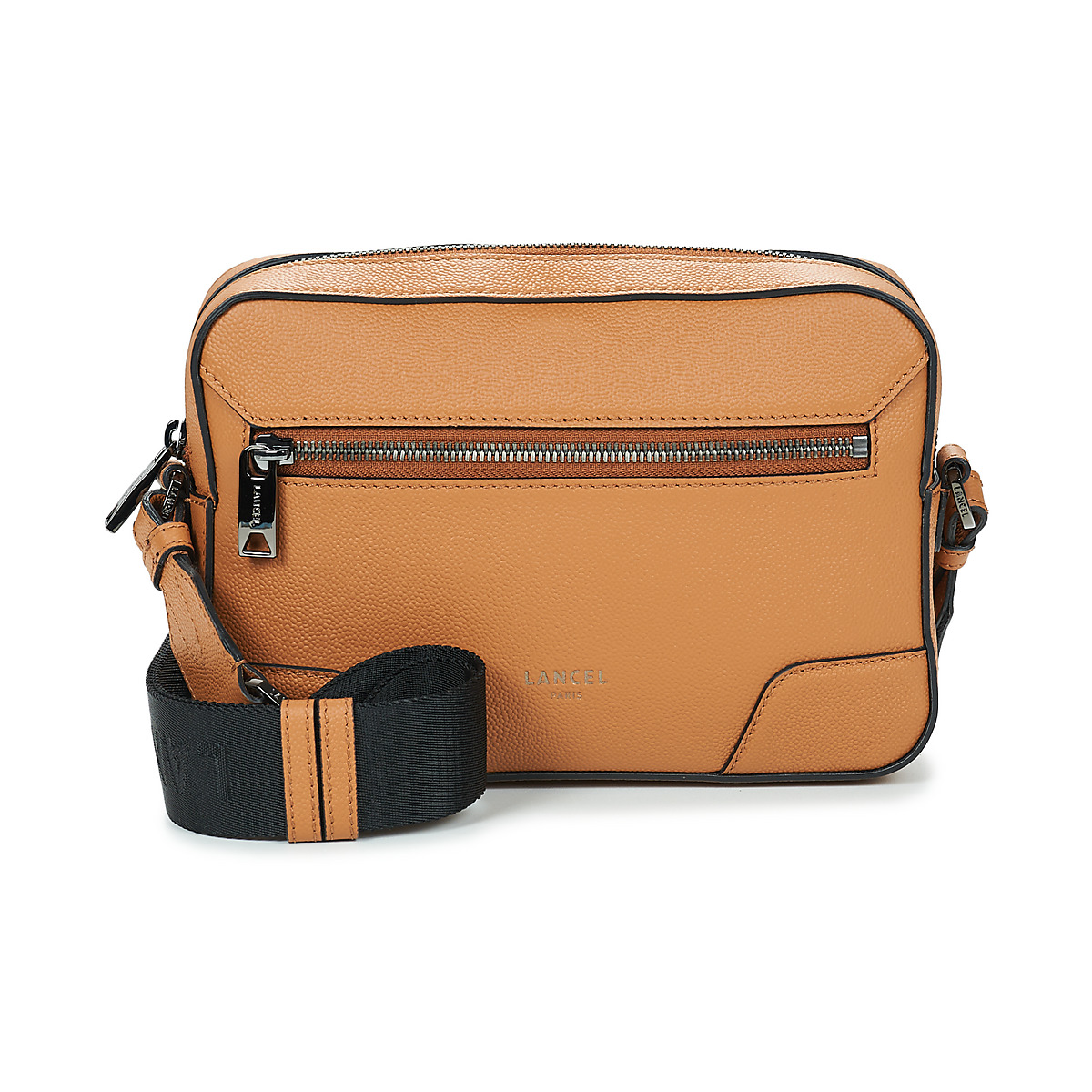 Lancel - CHARLIE DE LANCEL CAMERA BAG - Camel