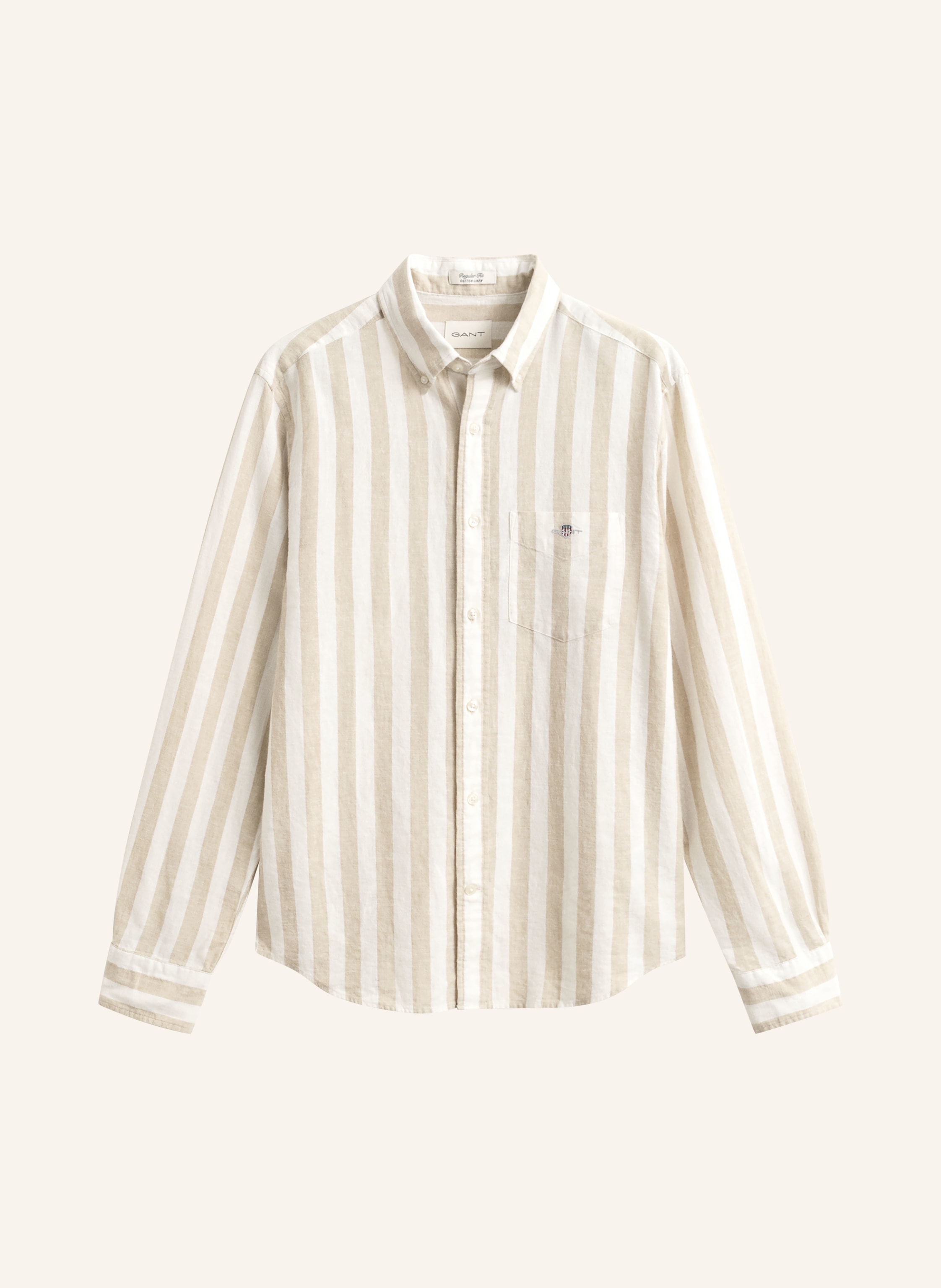 GANT Hemd Regular Fit mit Leinen