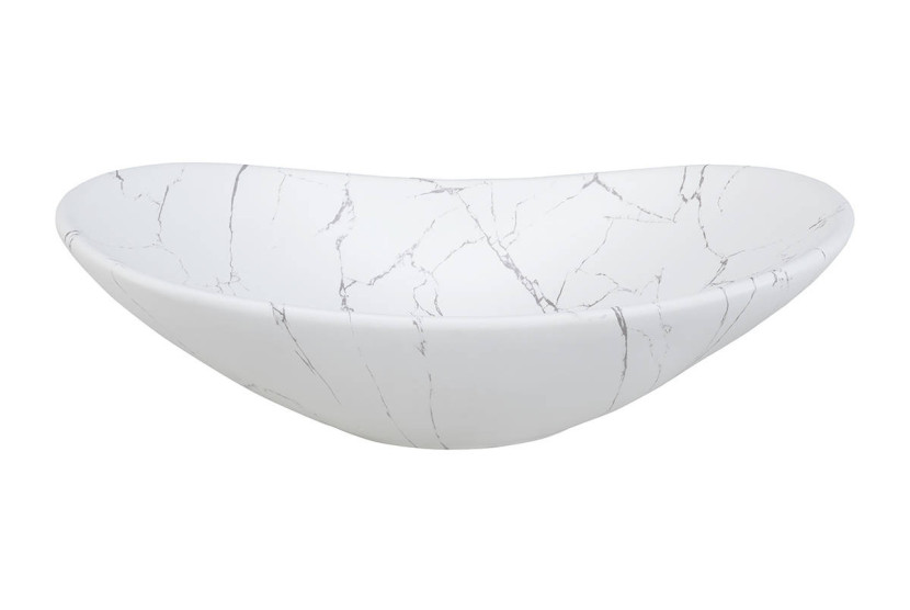 Umywalka nablatowa ceramiczna LENA MW17