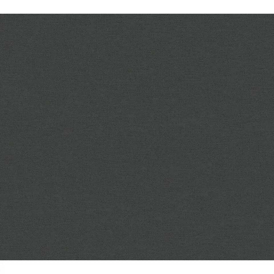 A.S. Cr&eacute;ation behang effen zwart - 53 cm x 10.05 m