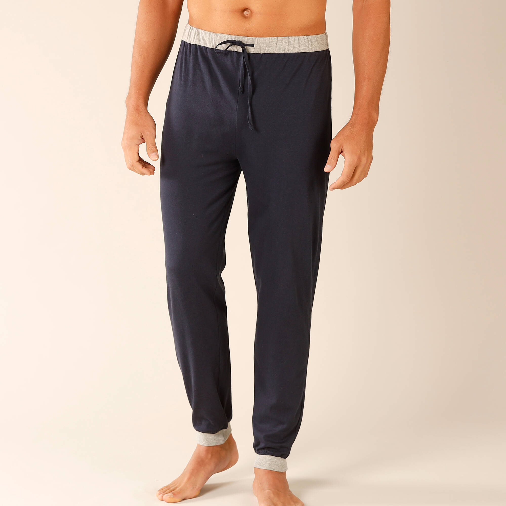 Pantalon pyjama bas resserrés - lot de 2
