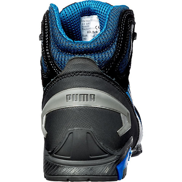 Chaussure de sécurité montante Puma Rio Black Mid S3 SRC Noir 46