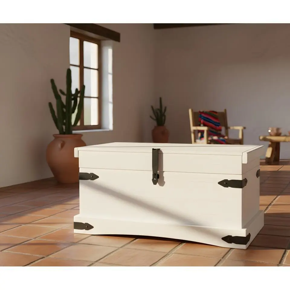 Hioshop Dekenkist wit New Mexico