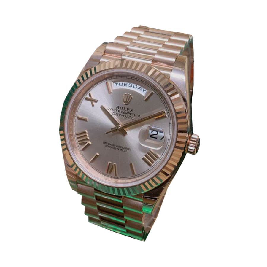 Rolex Day-Date 228235-0016 “Rhodium Dial” Super Accurate Clone