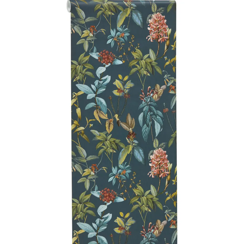 Kwantum Vliesbehang | Behang Isa Blauw