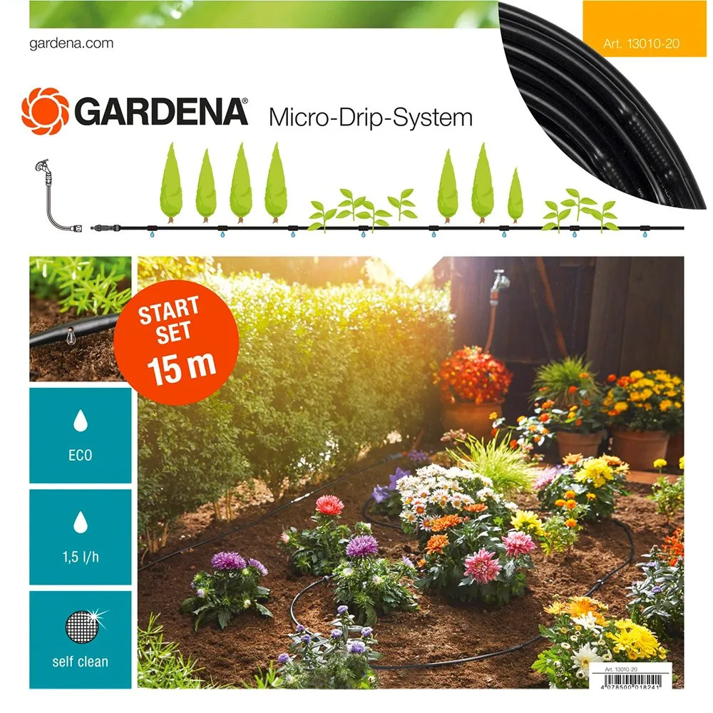 Gardena Micro Drip Start Set Row Of Plants S